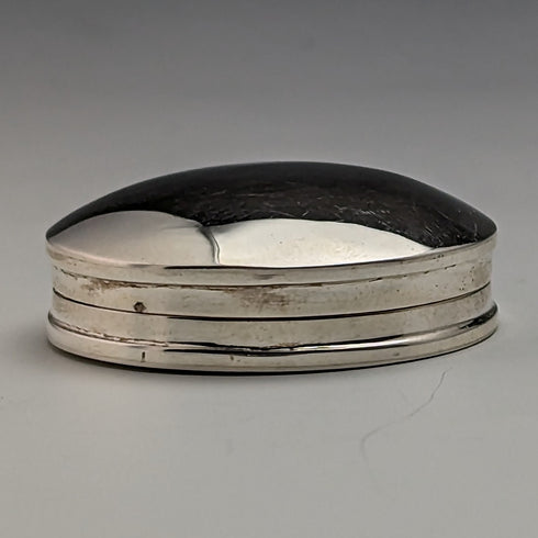 Vintage sterling silver pill case